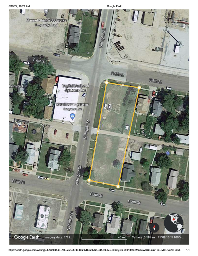 Poplar Street Commercial Land New Price! Commercial Investment Services