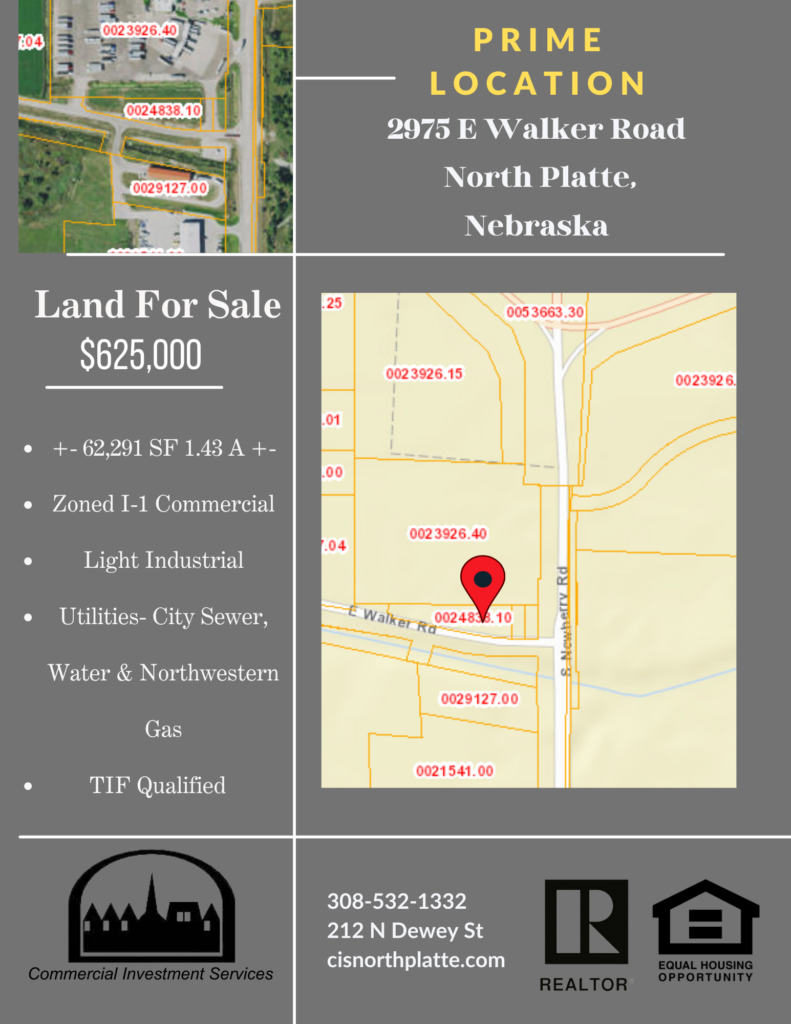 Prime Ground Near Busy Truck Stop - 2975 E Walker Road, North Platte, NE 69101