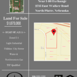 Commercial Land Near Interstate Exit - 2735 E Walker Road, North Platte, NE 69101